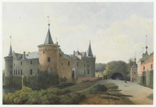 Mattheus Derk Knip, het kasteel rond 1800, 1806-1845