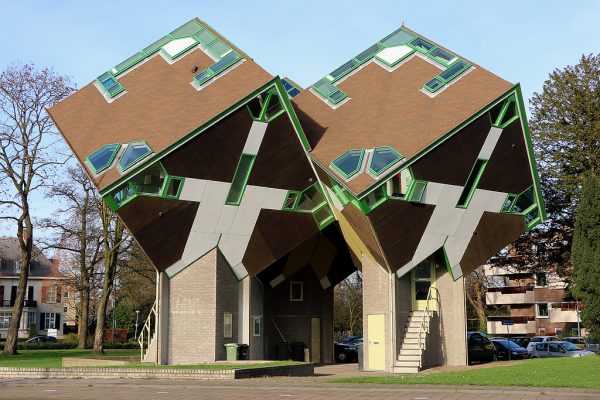 De kubuswoningen van Piet Blom 