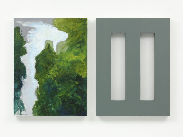 Bert Loerakker, UT, 2008, 80 x 60 cm, 2 x oil paint and alkyd paint on linen on panel